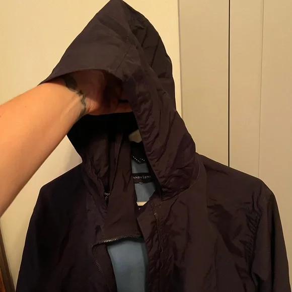 Lands End men’s full zip jacket with hood - Picture 8 of 8